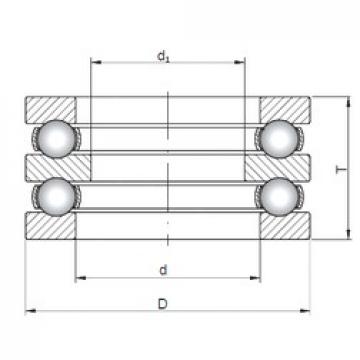 ISO 52307 thrust ball bearings