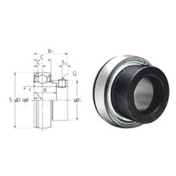 30 mm x 62 mm x 23,8 mm  KOYO SA206F deep groove ball bearings