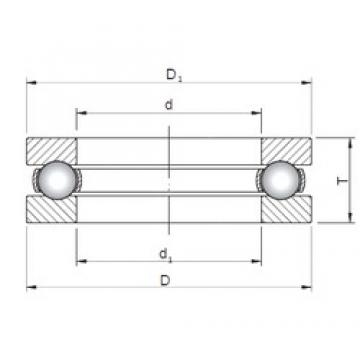 ISO 51417 thrust ball bearings