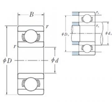 7 mm x 13 mm x 3 mm  ISO MR137 deep groove ball bearings