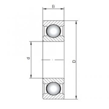 10 mm x 30 mm x 9 mm  ISO 6200 deep groove ball bearings