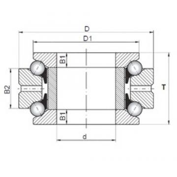 ISO 234413 thrust ball bearings