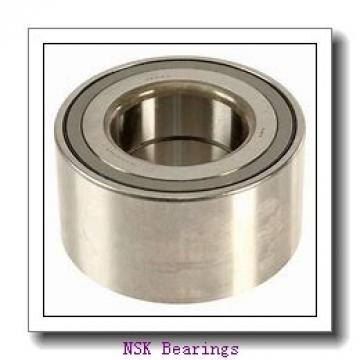 70 mm x 125 mm x 24 mm  NSK QJ214 angular contact ball bearings